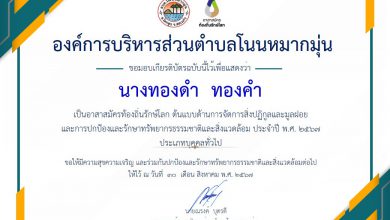 Photo of ประกาศผลการคัดเลือกอาสาสมัครท้องถิ่นรักษ์โลกต้นแบบด้านการจัดการสิ่งปฏิกูลและมูลฝอยและการปกป้องและรักษาทรัพยากรธรรมชาติและสิ่งแวดล้อม ประจำปี 2567