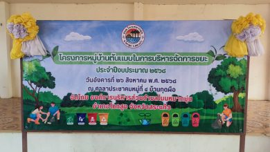 Photo of โครงการหมู่บ้านต้นแบบในการบริหารจัดการขยะ ประจำปีงบประมาณ 2568 26 สิงหาคม 2568 ณ ศาลาประชาคมหมู่ที่ 4 บ้านกุดผือ ตำบลโนนหมากมุ่น อำเภอโคกสูง จังหวัดสระแก้ว