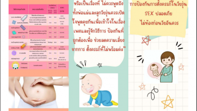 Photo of แผ่นพับการป้องกันการตั้งครรภ์ในวัยรุ่น