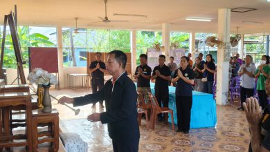 Photo of วันที่ 13 มีนาคม 2569 เวลา 07.30 น. นายเผ่าพันธ์ เสมาทอง นายก อบต.โนนหมากมุ่น พร้อมคณะผู้บริหาร และ ส.อบต. หมู่ที่ 4 เข้าร่วมประชุมประชาคมหมู่บ้าน ณ หมู่ที่ 4 บ้านกุดผือ ต.โนนหมากมุ่น อ.โคกสูง จ.สระแก้ว เพื่อชี้แจงแนวทางการดำเนินงานของ อบต.โนนหมากมุ่น ให้ประชาชนบ้านกุดผือทราบ