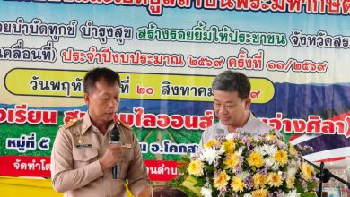 Photo of โครงการปกป้องเชิดชูสถาบันพระมหากษัตริย์ และโครงการหน่วยบำบัดทุกข์บำรุงสุข สร้างรอยยิ้มให้ประชาชน จังหวัดสระแก้ว (จังหวัดเคลื่อนที่) ประจำปีงบประมาณ 2569 ครั้งที่ 11/2569 วันพฤหัสบดี ที่ 20 สิงหาคม 2569 ณ โรงเรียนสมาคมไลออนส์ (บ้านอ่างศิลา)